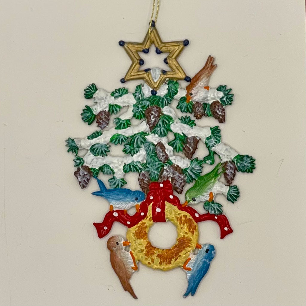 tin juleneg ornament til ophæng