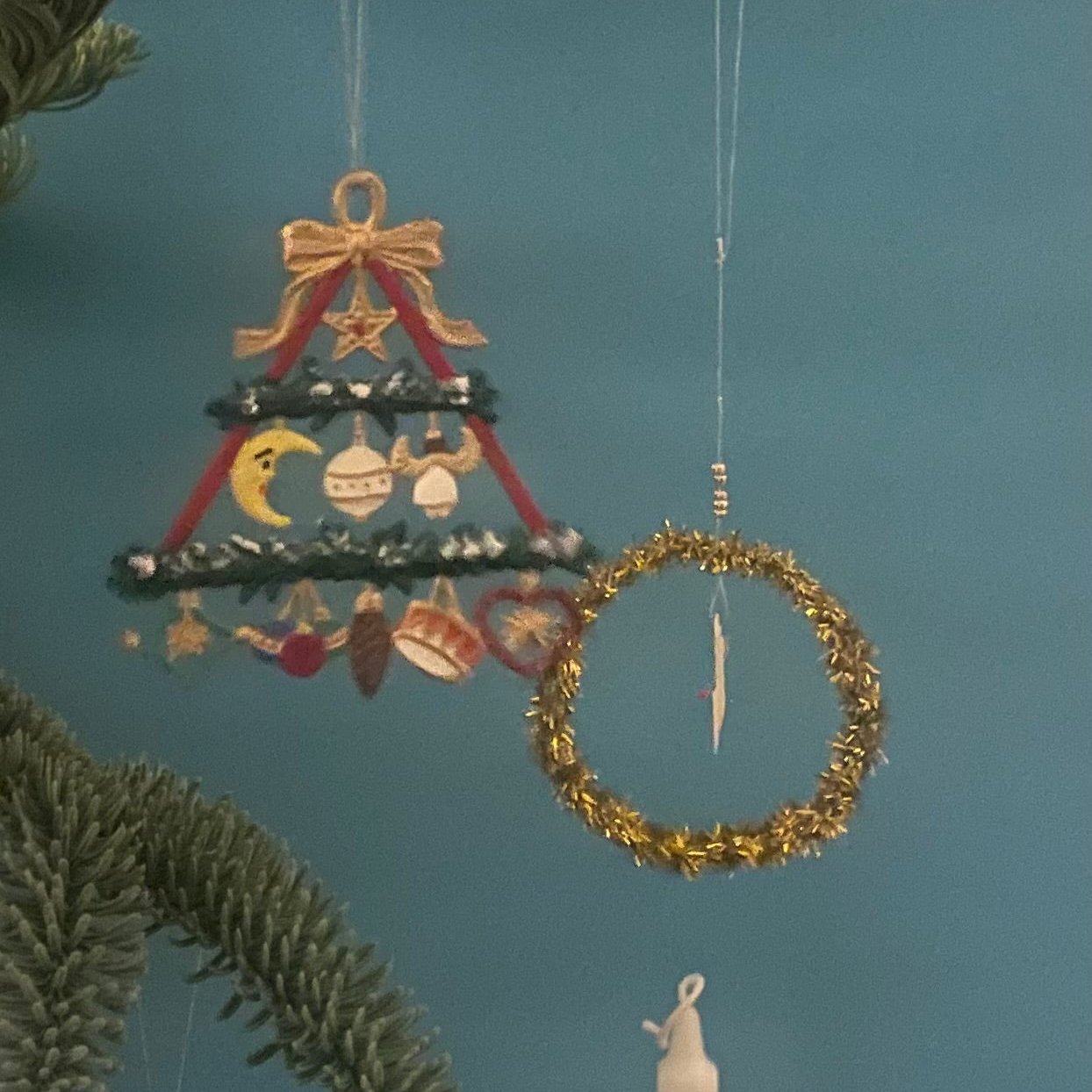 Det fineste håndlavet tin ophæng