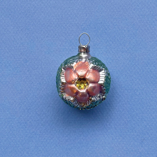 smuk blomster jule ornament